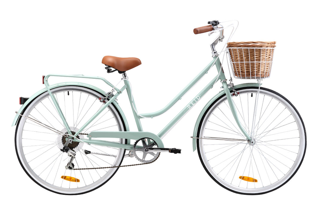 REID CYCLES Ladies Classic 7-Speed Vintage Bike Sage