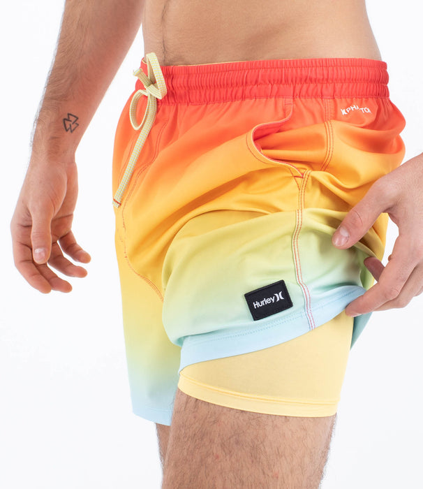 HURLEY Men's Phantom Eco Poolside Combo 16 Boardshort
