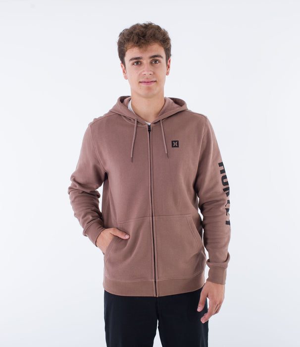 HURLEY Men's Icon Boxed Fleece Zip