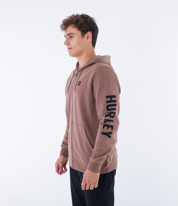 HURLEY Men's Icon Boxed Fleece Zip