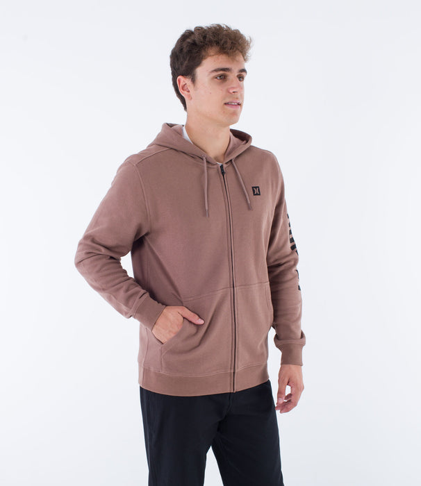 HURLEY Men's Icon Boxed Fleece Zip