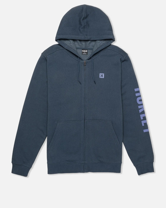 HURLEY Men's Icon Boxed Fleece Zip
