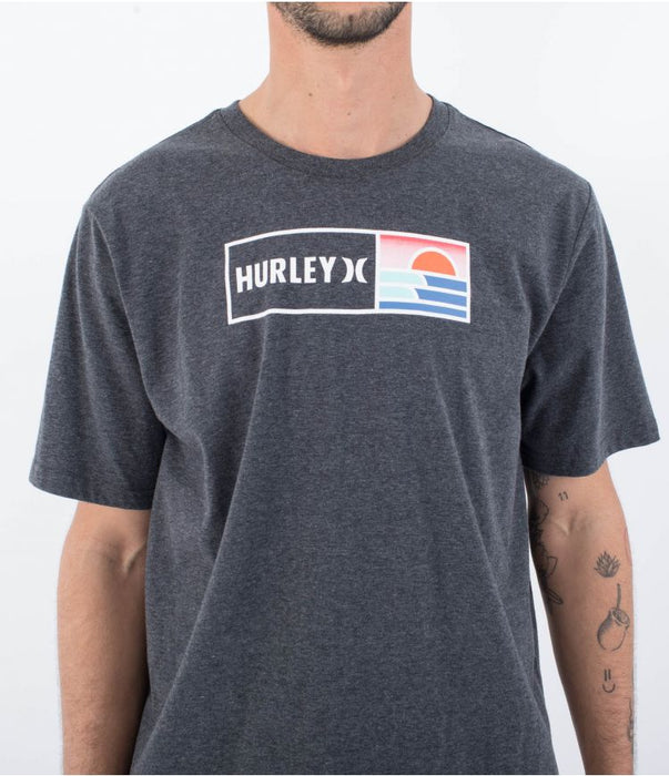 HURLEY Men's Everyday Box Waves Short sleeve