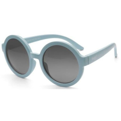 REAL SHADES Kid's Vibe Smoke Lens Sunglasses - Cool Blue/Smoke - Adventure HQ