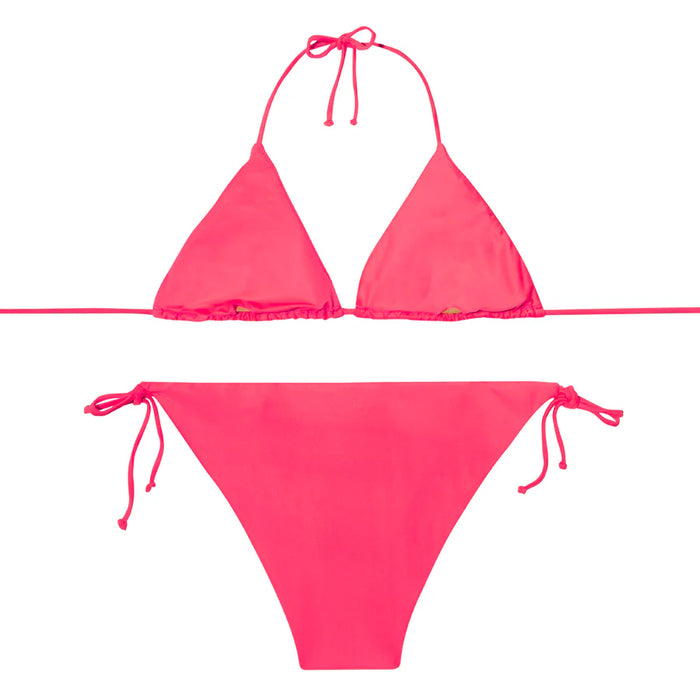 SLIPSTOP Women's Neon Fuchsia Triangle Adults Bikini Bottom