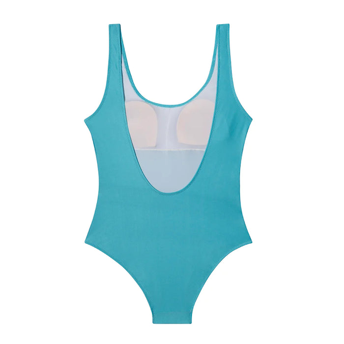 SLIPSTOP Women's Neon Blue Adults Swimsuit