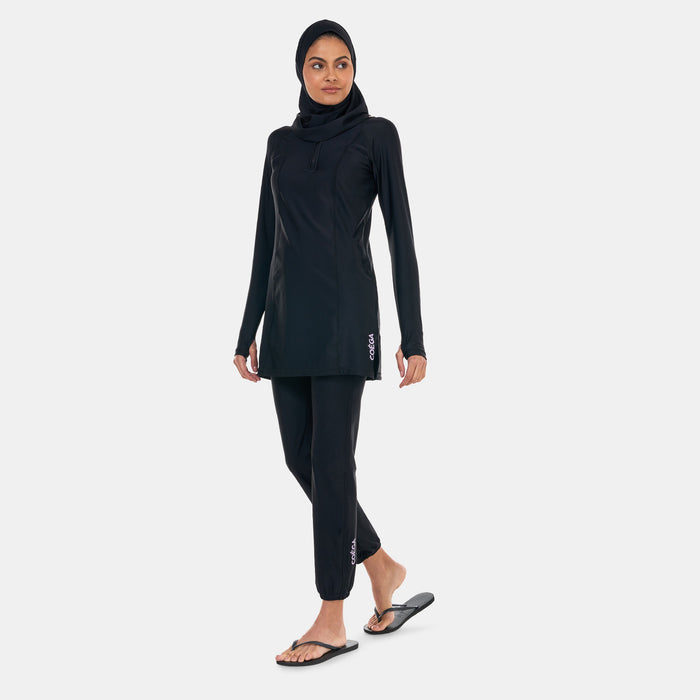 COEGA Women's L Modest 3Pc Sw Suit Slimming With Zip