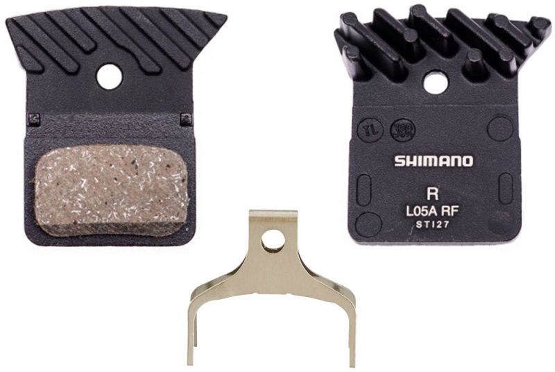 SHIMANO Disc Brake Pad Set Resin L05A Incl SpringSplit Pin 1 Pair