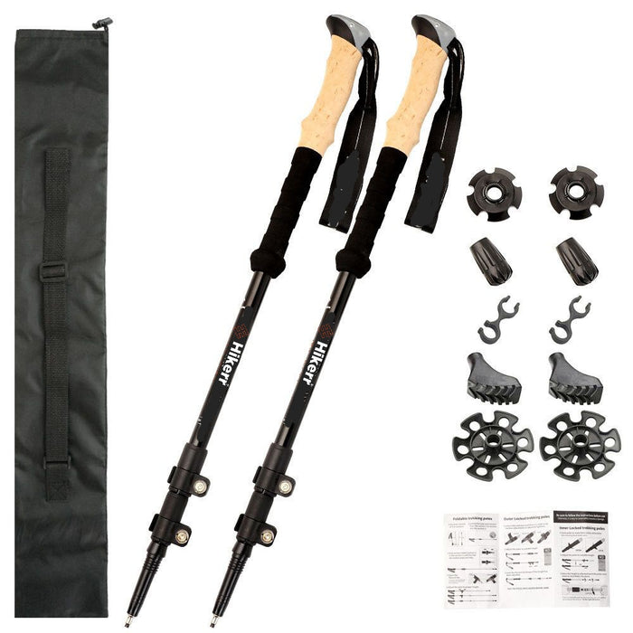 HIKERR - CGT Trekking poles aluminium