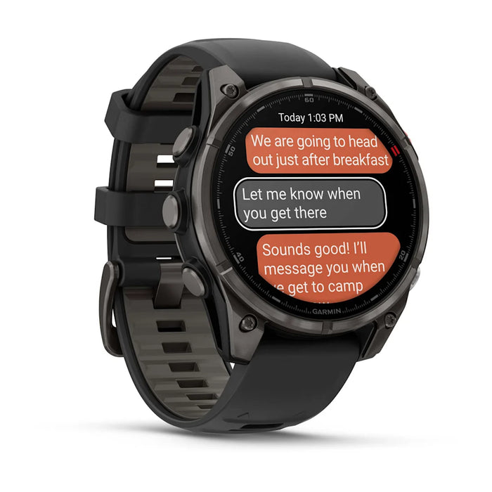 GARMIN Fenix 8 Pro Amoled- Carbon Grey 47MM