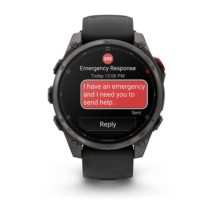 GARMIN Fenix 8 Pro Amoled- Carbon Grey 47MM