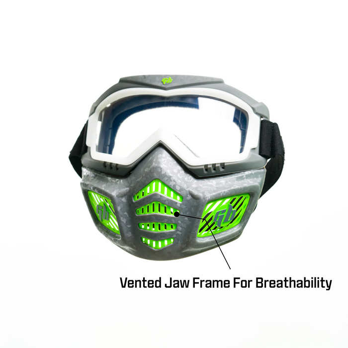 GEL BLASTER Kid's Elite Facemask Accessory With Glow Eye Ring