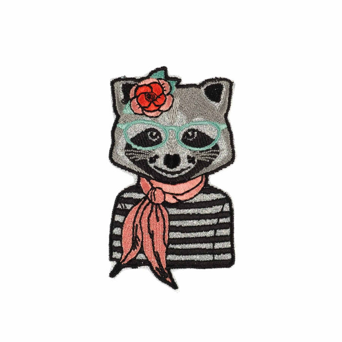 HAPPY-NES Romantic Raccoon Patch/Sticker