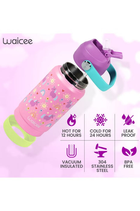 WAICEE Kid's Unicorn 2.0 Bottle With Handle