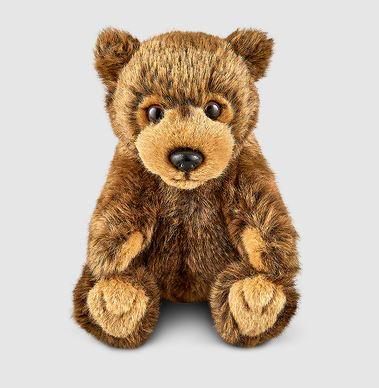 LIVING NATURE Kid's Brown Bear Soft Toys