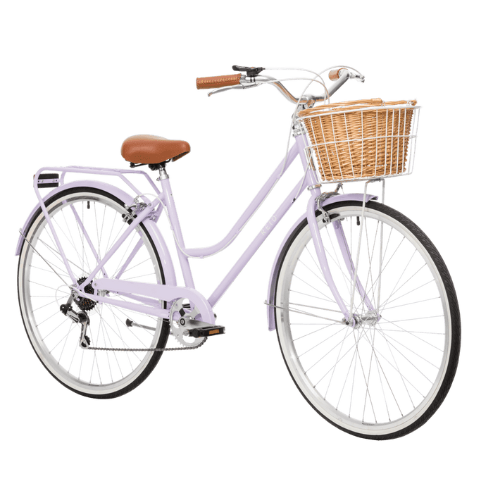 REID CYCLES Ladies Classic 7-Speed Vintage Bike Lavender