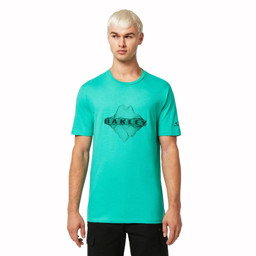 OAKLEY Men's Above And Below Tee - Small - Mint Green - Adventure HQ