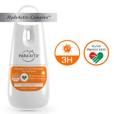 PARAKITO Dry Oil Spray Mosquito Repellent ( Request to remove as expired)