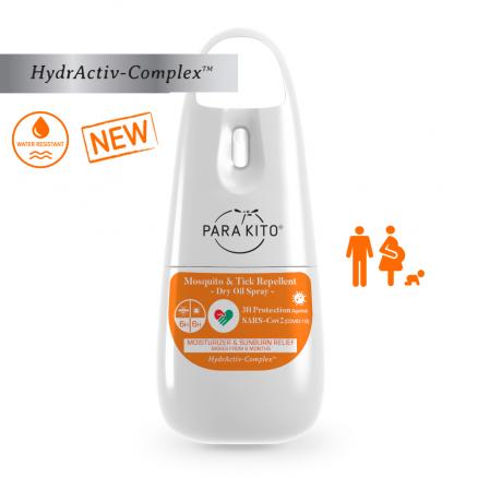 PARAKITO Dry Oil Spray Mosquito Repellent