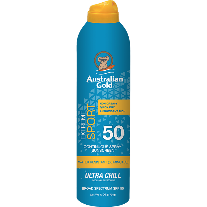 AUSTRALIAN GOLD Spf 50 Continous Spray Ultra Chill