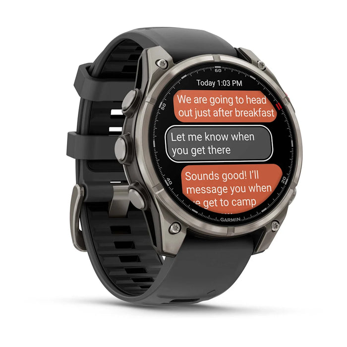 GARMIN Fenix 8 Pro Amoled- Titanium 47MM