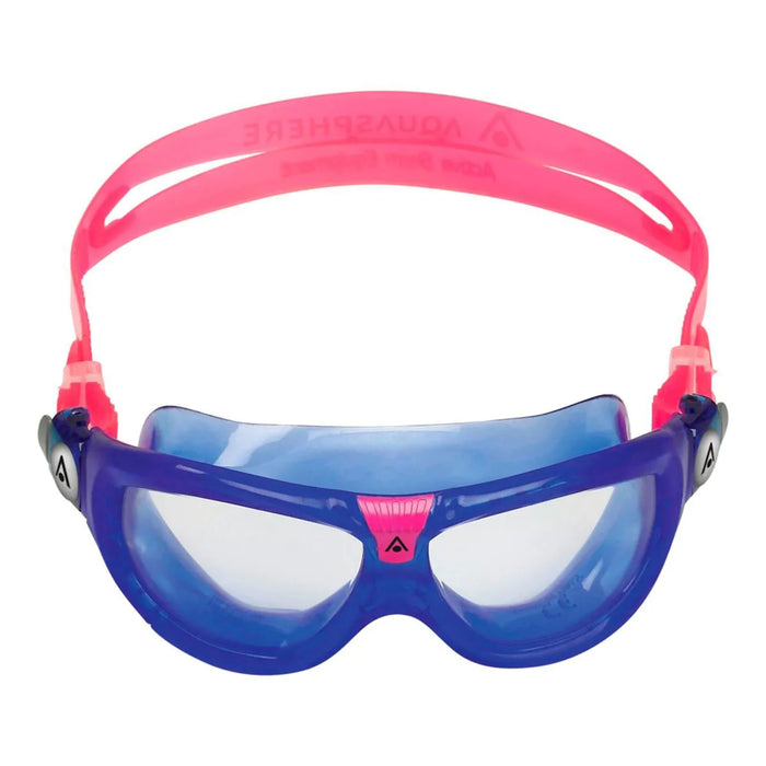 AQUA SPHERE Kid's Seal Lens Clear - Blue/Pink