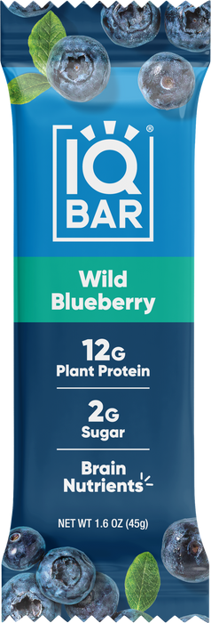 IQ BAR Wild Blueberry Protein Bar