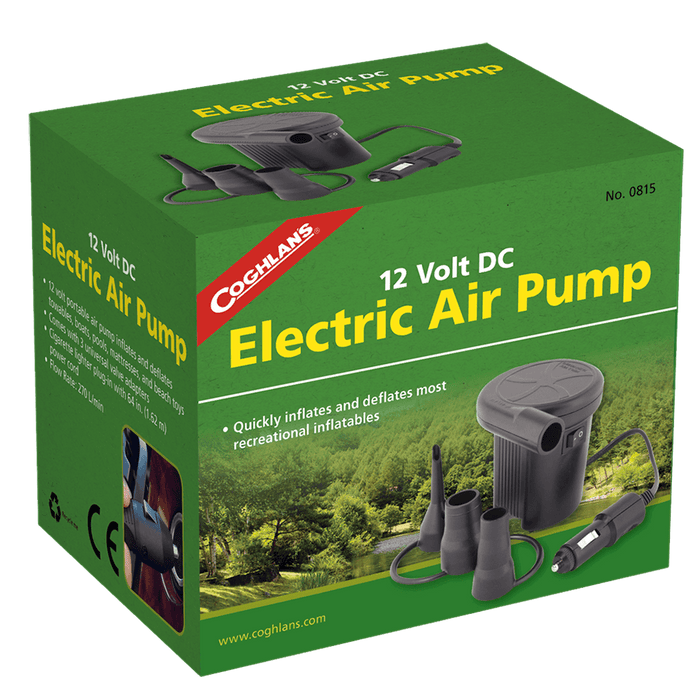 COGHLANS 12V Dc Electric Air Pump - Adventure HQ