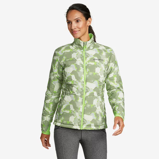 EDDIE BAUER Women's Ignitelite Stretch Reversible Jacket - Limestone - Adventure HQ