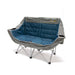 OZTRAIL Galaxy 2 Seater Sofa With Arms - Blue/Grey - Adventure HQ