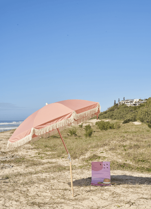 OZTRAIL Beach Umbrella - Pink - Adventure HQ