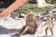 OZTRAIL Beach Mat Chair - Pink - Adventure HQ