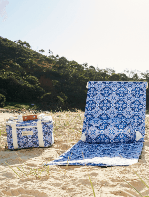 OZTRAIL Beach Mat Chair - Blue - Adventure HQ