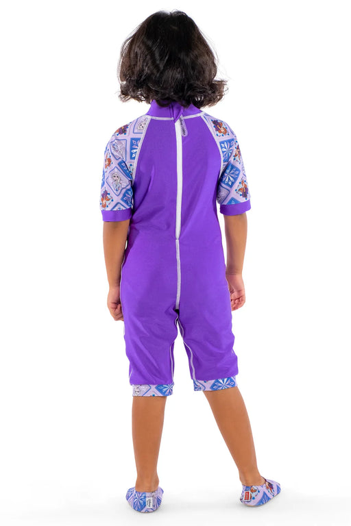 COEGA Girl's One Piece Swim Suit Disney 2022 - Purple - Adventure HQ