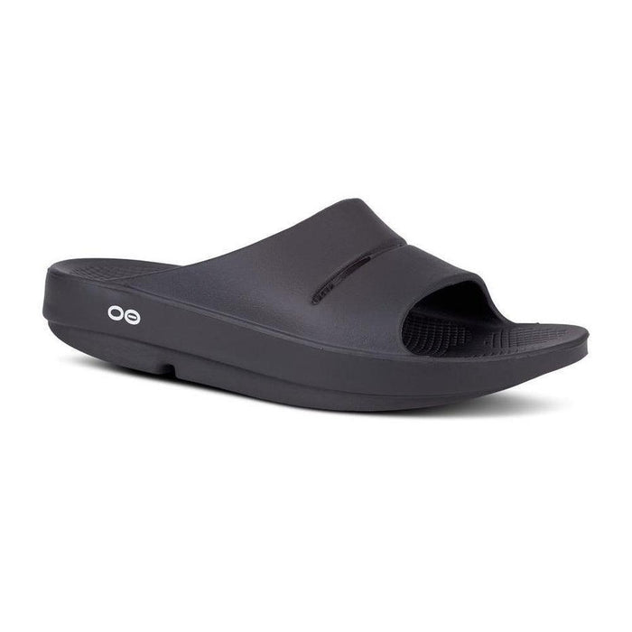 OOFOS Ooahh Slide Sandal - Black - Adventure HQ