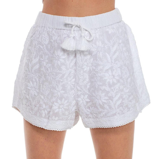 JUST NATURE Women's Handcrafted Shorts - White - Adventure HQ