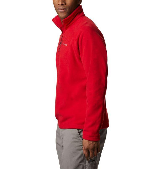 COLUMBIA Men's Fast Trek lll Half Zip Fleece - Mountain Red - Adventure HQ