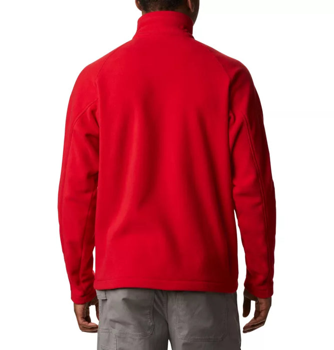 COLUMBIA Men's Fast Trek lll Half Zip Fleece - Mountain Red - Adventure HQ