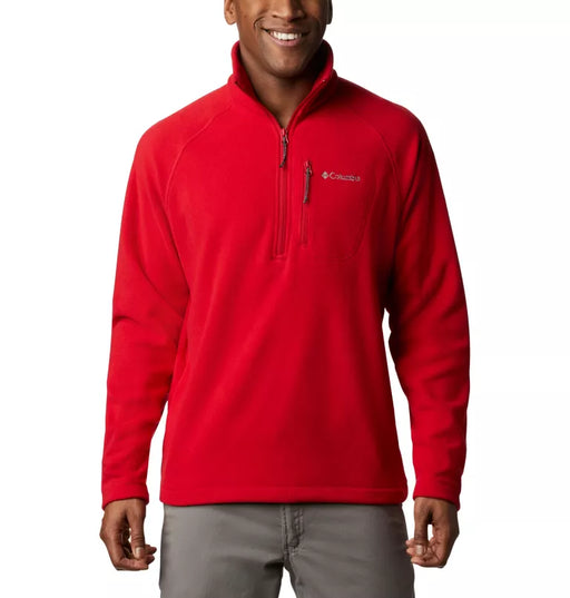 COLUMBIA Men's Fast Trek lll Half Zip Fleece - Mountain Red - Adventure HQ