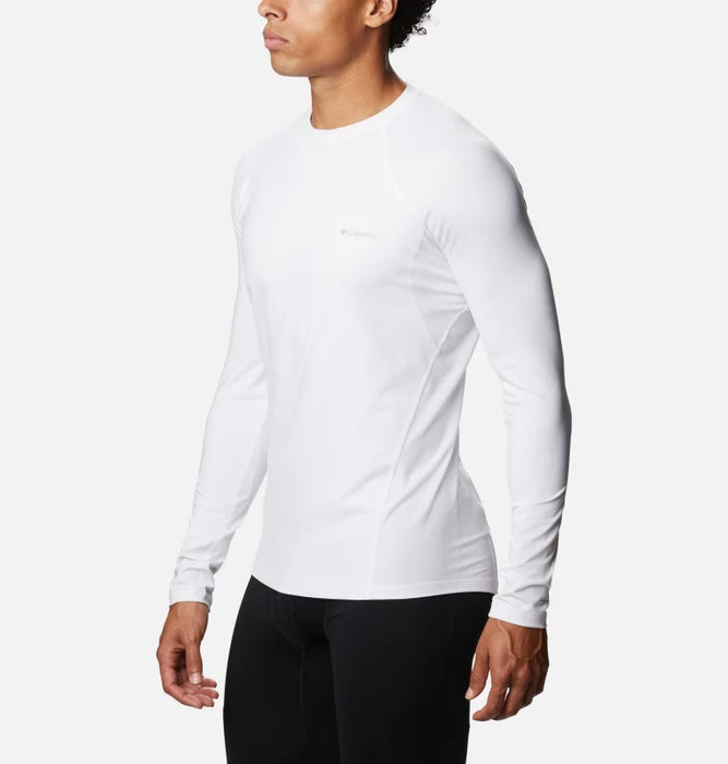 COLUMBIA Midweight Stretch Long Sleeve Top - White - Adventure HQ