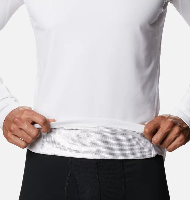 COLUMBIA Midweight Stretch Long Sleeve Top - White - Adventure HQ