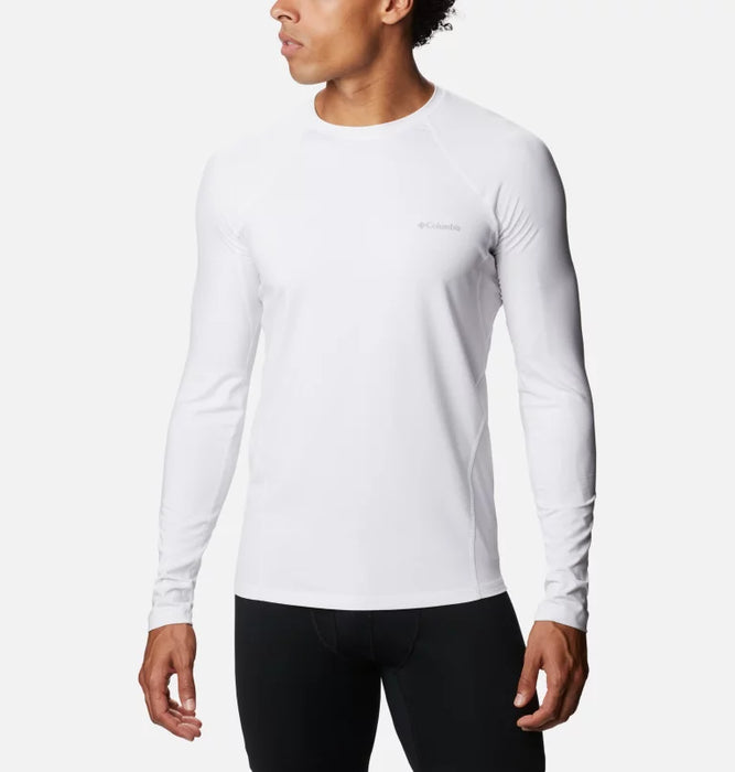 COLUMBIA Midweight Stretch Long Sleeve Top - White - Adventure HQ