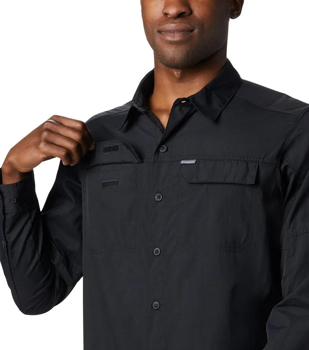 COLUMBIA Men's Silver Ridge 2.0 Long Sleeve Shirt - Black - Adventure HQ