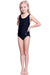 COEGA Girl's K Girls Competition Swim Suit - Black - Adventure HQ