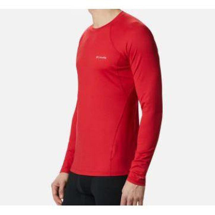 COLUMBIA Men's Heavyweight Stretch Long Sleeve Top - Red Spark - Adventure HQ