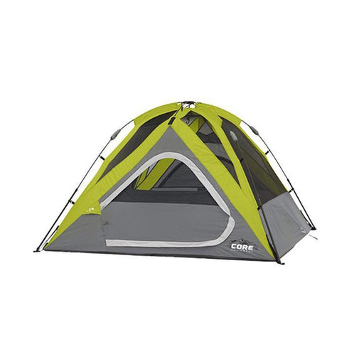 CORE EQUIPMENT 3 Person Instant Dome Tent - Grey/Green - Adventure HQ