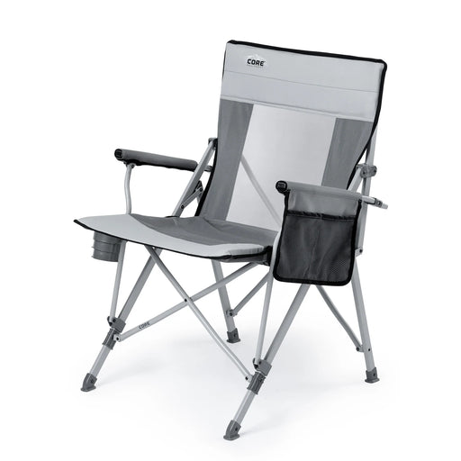 CORE EQUIPMENT Core Mesh Hard Arm Chair - Grey - Adventure HQ