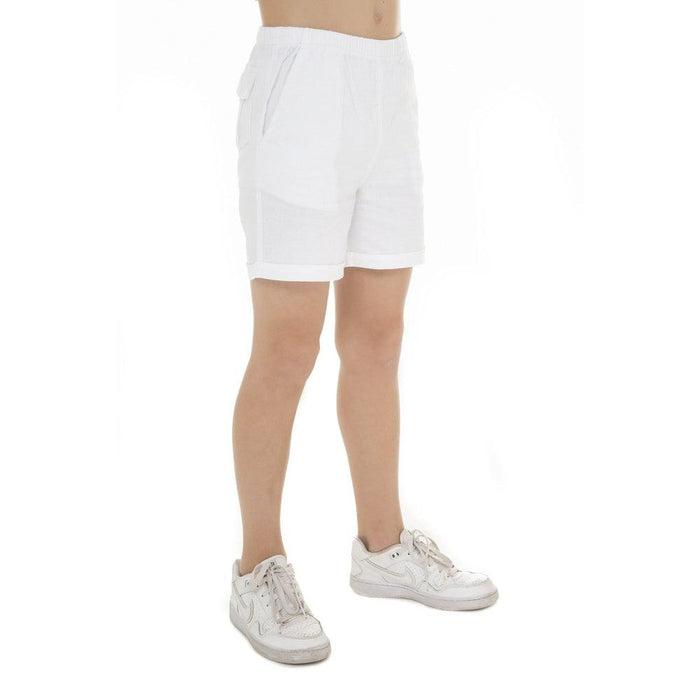 JUST NATURE Boy's Sports Shorts - White - Adventure HQ