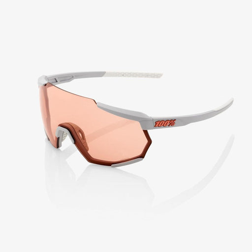 100% Racetrap Soft Tact Glasses - Stone Grey - Adventure HQ