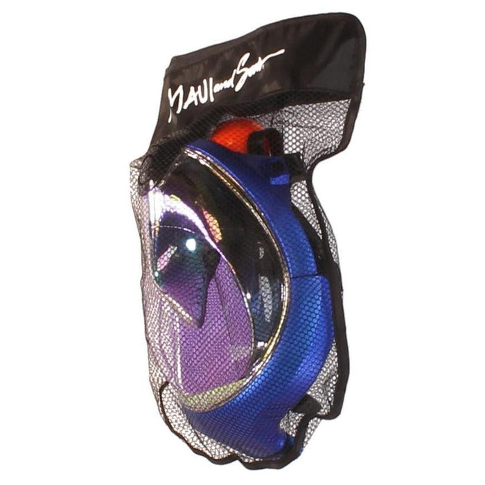 MAUI AND SONS Full Face Mask With Folding Snorkel - Full Blue - Adventure HQ